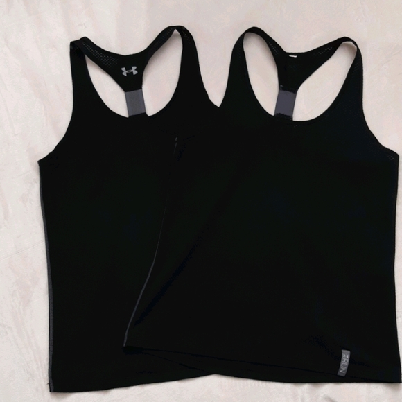 Under Armour Running Tank (Blk) - Picture 3 of 5